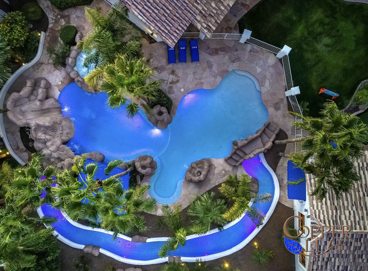 Copper Leaf Pools project